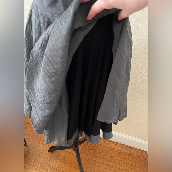 Ioanna Kourbela Gray Full Skirt Size Small - Picture 7 of 16